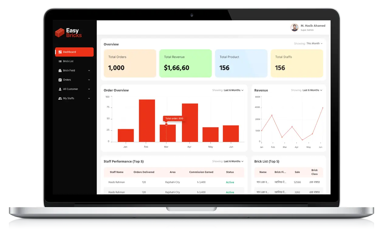 Easy Brick Admin preview