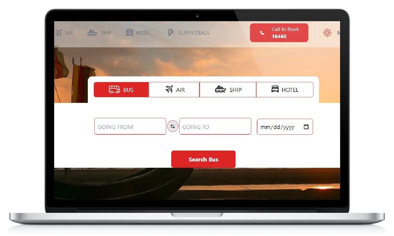 Ticket Booking preview