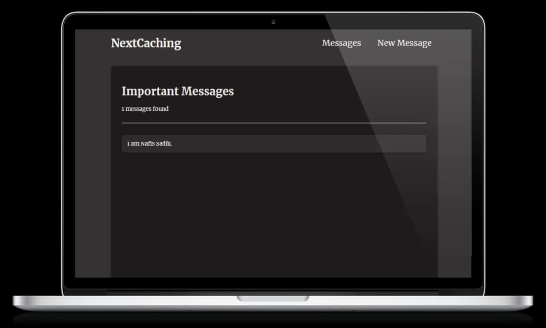 Next Caching preview