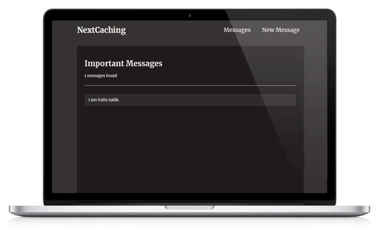 Next Caching preview